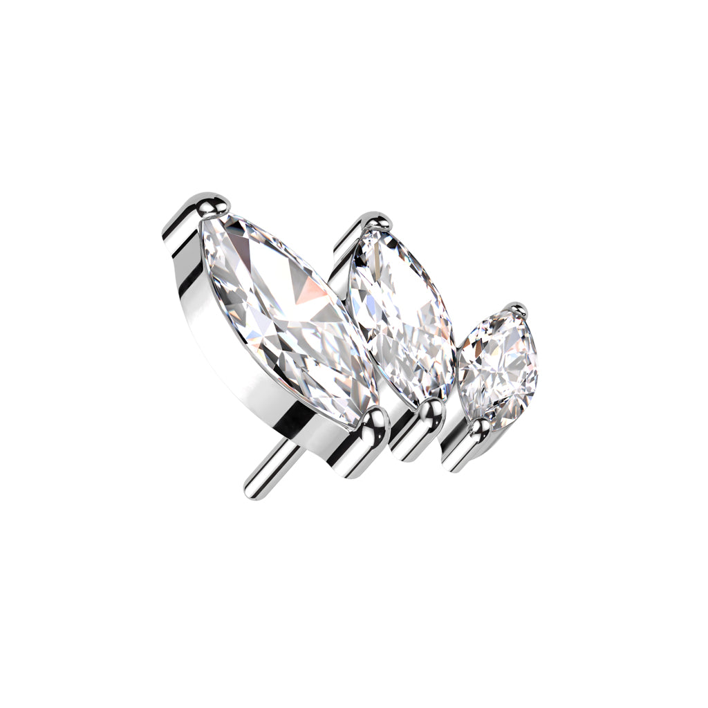 Triple Marquise side