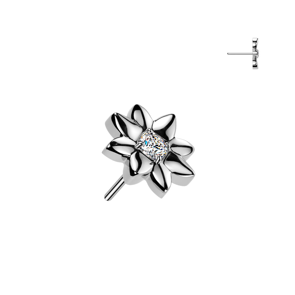 Flower With CZ