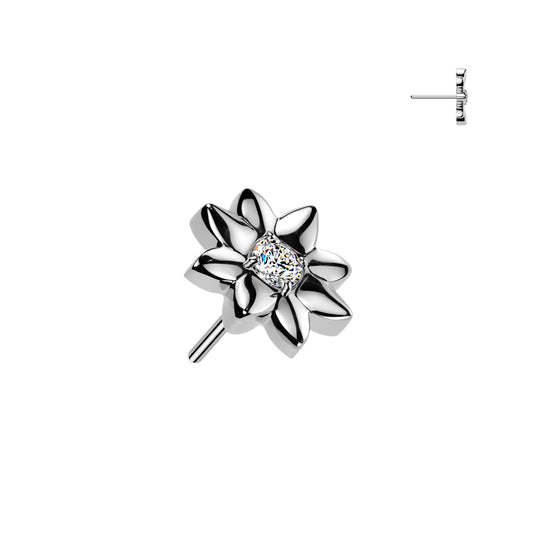 Flower With CZ