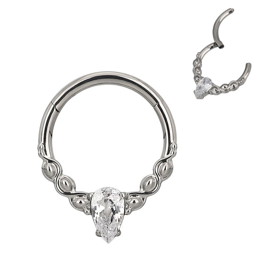 Twisted pear prong