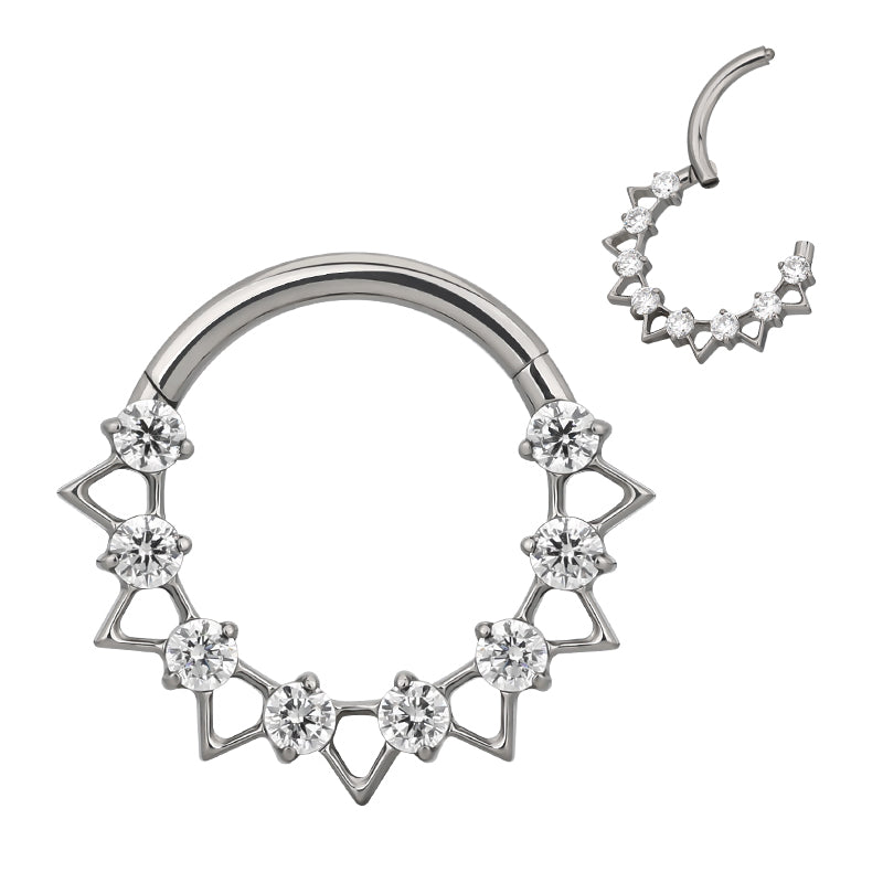 Triangle with prong