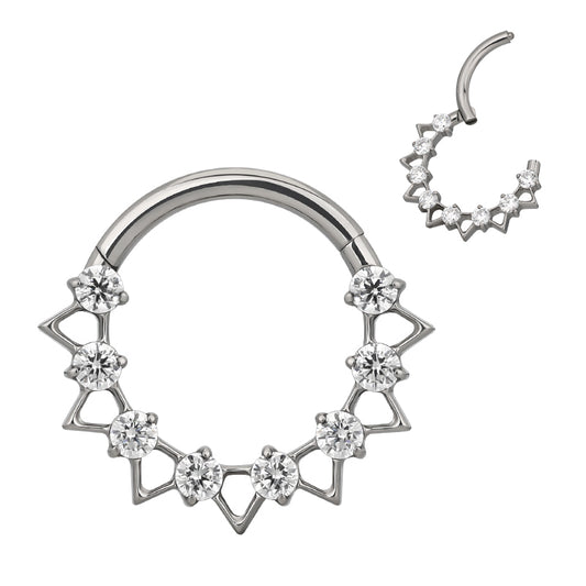 Triangle with prong
