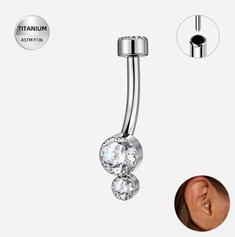 2 round prong curve