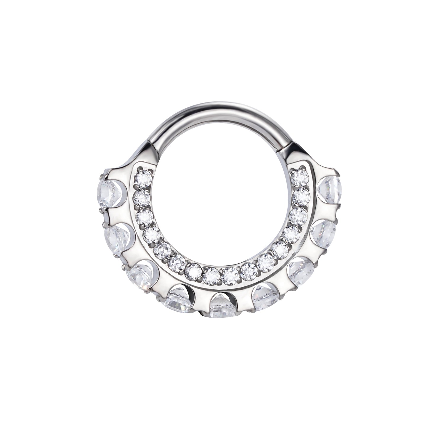 Multi Cz Pave and faced