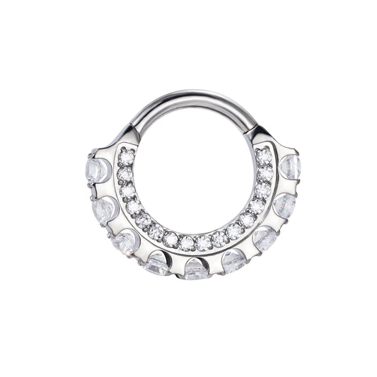 Multi Cz Pave and faced