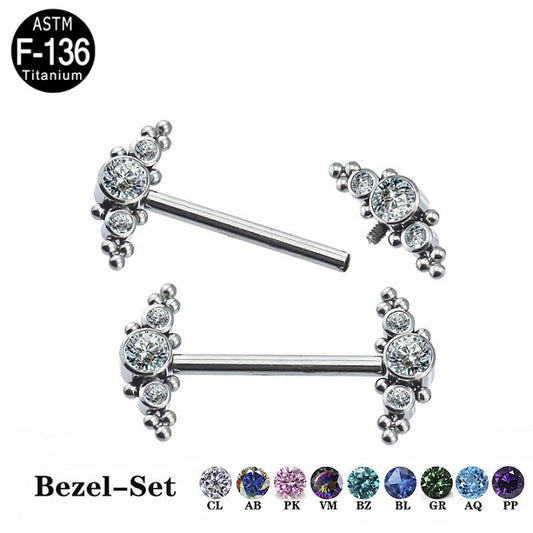 Triple  bezel with bead