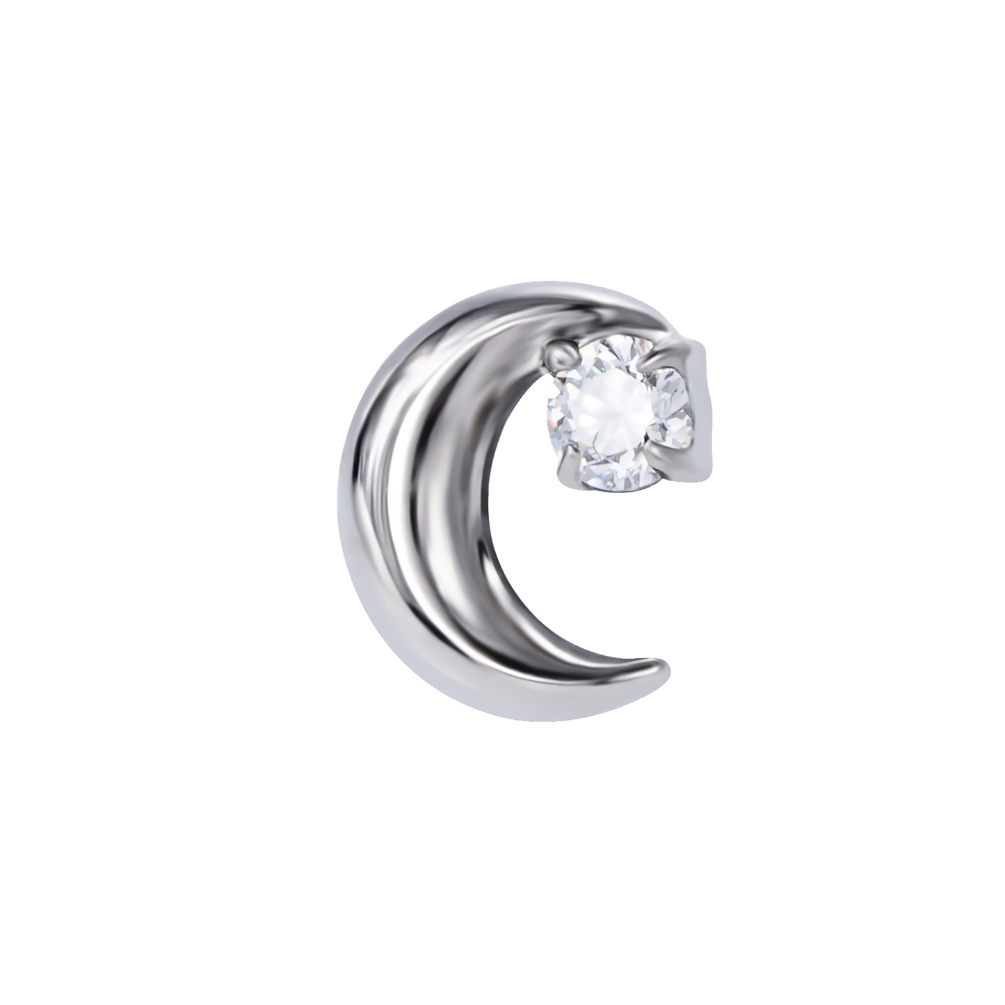 Moon with prong